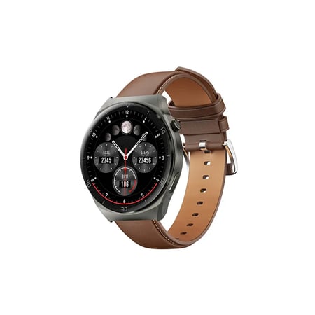 AUKEY ساعة AUKEY Smart Watch 2 Series =  689323786343 اسود رمادي بسير اسود وسير بني 689323786343