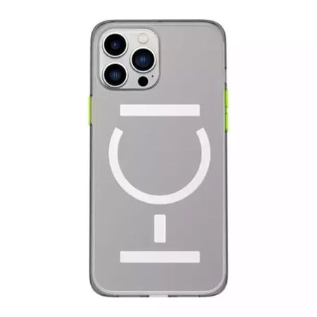 Goui جراب Goui المغناطيسي مع قضبان مغناطيسية لهاتف IPhone 16 Pro Max + حزام مغناطيسي - شفاف = 6285924004004