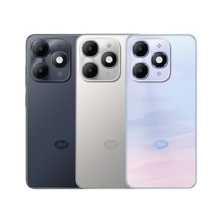 itel ايتل جوال A90 مساحة 256 ورام 8+4 اسود = 4894947086403