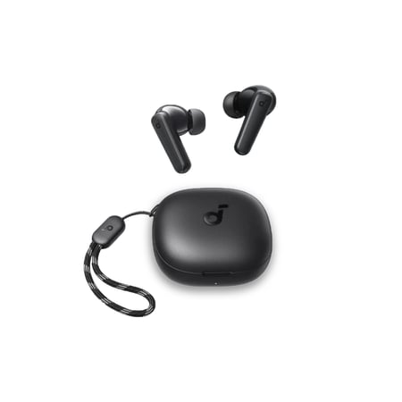 soundcore by ANKER ساوندكور - سماعة اذن لاسلكية R50i بتقنية ترو وايرليس 30 ساعة - اسود = 194644125691