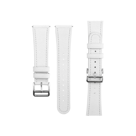 XIAOMI سوار ساعة شاومي جلد متوافقة مع ساعة شاومي ووتش S1 - ابيض = 6941812764381