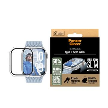 PanzerGlass بانزر جلاس واقي شاشة بهيكل كامل لساعة ابل - 46 ملم = 5715685003639
