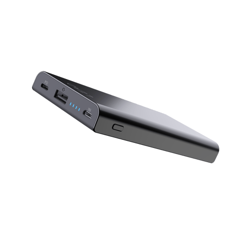 LEADلييد PD، قاعدة شحن، 2 بطارية احتياطية،10000 ملي امبير اسود = 6287019410844