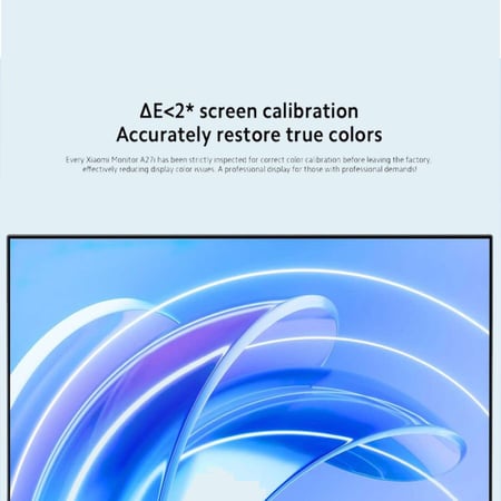 Xiaomi - شاشة عرض A27i بدقة FULL HD بمعدل 100 هيرتز بحجم 27 انش - أسود = 6941948701205