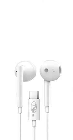 سماعة أذن سلكية تايب سي من Tphone