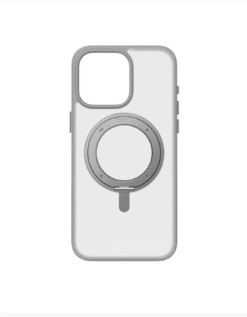 Momax كفر حماية موماكس كيسفورم مع ماج سيف وستاند مغناطيسي قابل للدروان آيفون 15 برو - تيتانيوم = 4894222072664