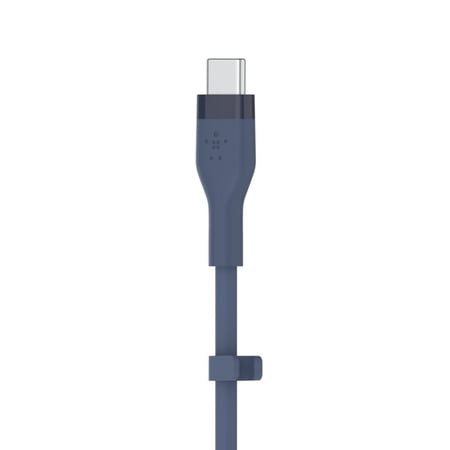 belkin سلك شحن ربل بيلكن يو اس بي سي الى لايتنينق 1 متر ازرق = 745883832088
