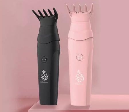 OVAST - مبخرة الكترونية متنقلة للشعر والملابس والسيارة لون اسود = 2022050160242