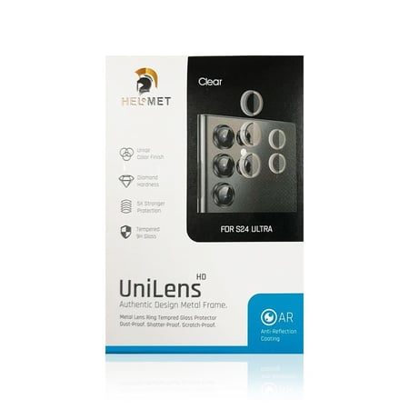 HELMET ⛑ - حماية كاميرا ل S24 ULTRA - شفاف - من هيلمت = 602697754053