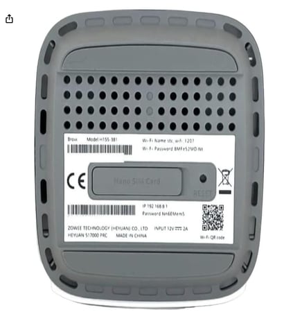 STC راوتر منزلي الجيل الخامس واي فاي 5 بسرعة 3600 ميجابت - يعمل على جميع الشبكات stc - موبايلي - زين أبيض = 6975508991492