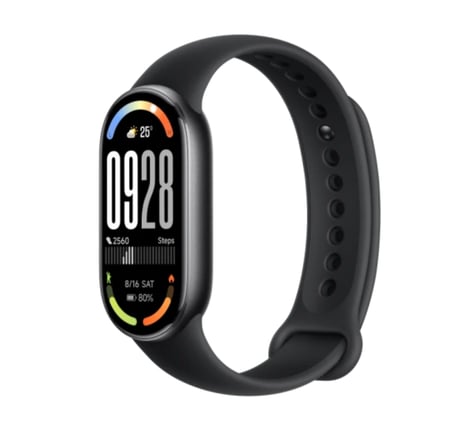 Xiaomi شاومي - سوار ذكي smart band 10 تصميم العصري والتقنية المتطورة -أسود =6932554419707
