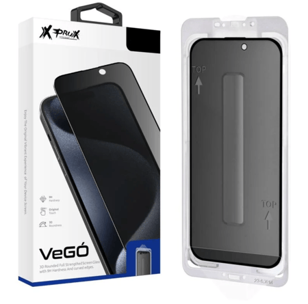 X PRUX اكس بروكس شاشة حماية ايفون 15 برو ماكس - خصوصية = 653998104528