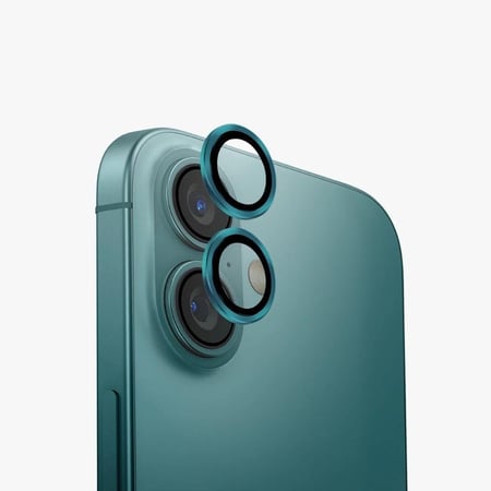 HELMET ⛑ - حامي عدسة ايفون 16 عادي /  16 بلس اخضرمن هيلمت - = 653998673963