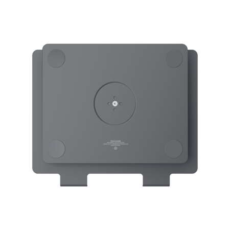 MOMAX = حامل لاب توب موماكس قابل للدوران 360 درجة مصنوع من الألومنيوم - رمادي = 4894222070684