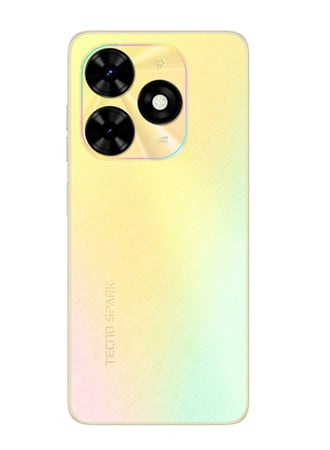 TECNO = تكنو 4G spark 20c  ٢٥٦ قيقا الرام ١٢ لون ذهبي = 4894947016950