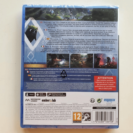 SONY سوني شريط Kena: Bridge of Spirits - إصدار Deluxe Edition PS5 = 5016488138758