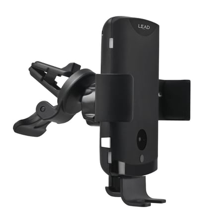 LCQWD1 LEAD شاحن سيارة لاسلكي ذكي بتقنية الأشعة تحت الحمراء 15W اسود = 6287019410608