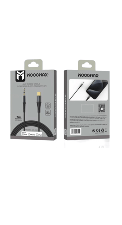 MOOGMAX محول Adapter من AUX الى Type-c موج ماكس = 6973752298527