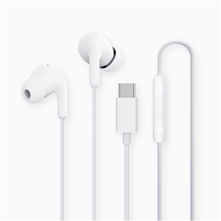 Xiaomi شاومي سماعة من نوع TYPE -C Earphones ابيض = 6941812793152