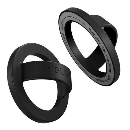 HELMET مسكة هلمت نانو بوب سليكون جلي متوافقة مع ماج سيف - اسود = 602697754909