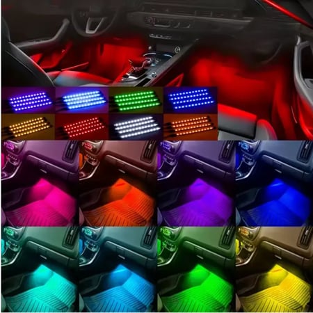 إضاءات RGB داخلية للسيارة