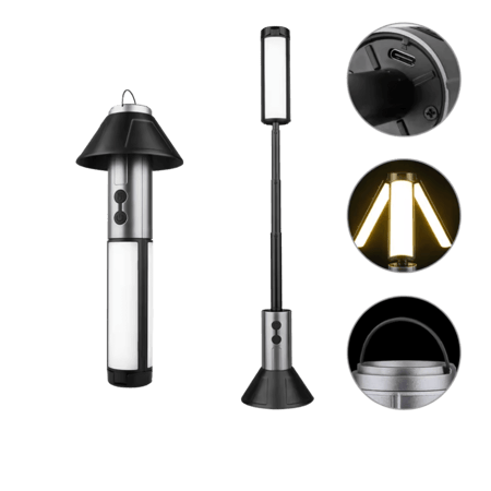 إضاءة التخييم المتعددة 3×1