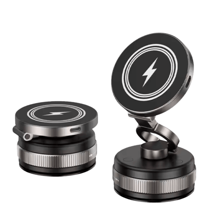 حامل بتقنية الشفط  بشحن لاسلكي