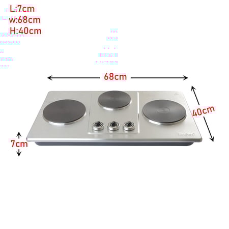 موقد كهربائي مسطح كولين 2800 واط