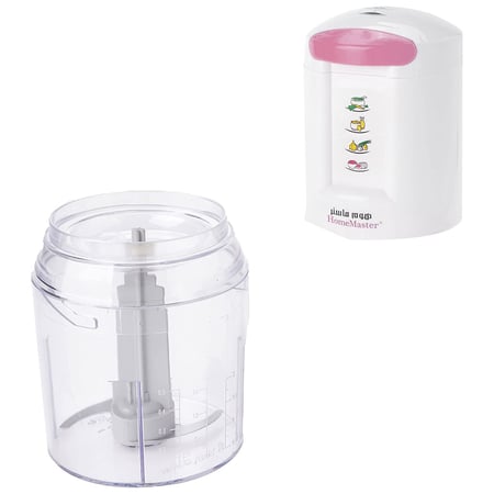 هوم ماستر قطاعة بصل وخضار 300 واط - ابيض