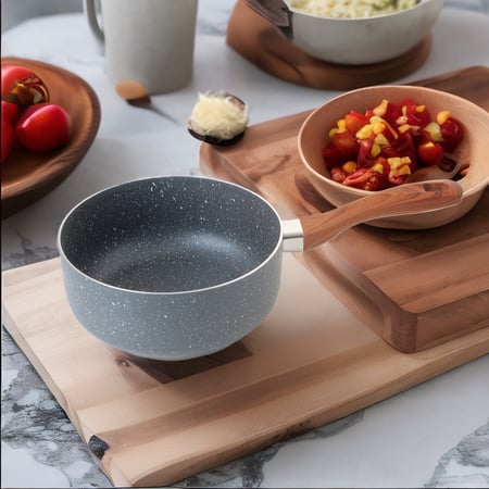 كسرولة طبخ جرانيت 18 سم