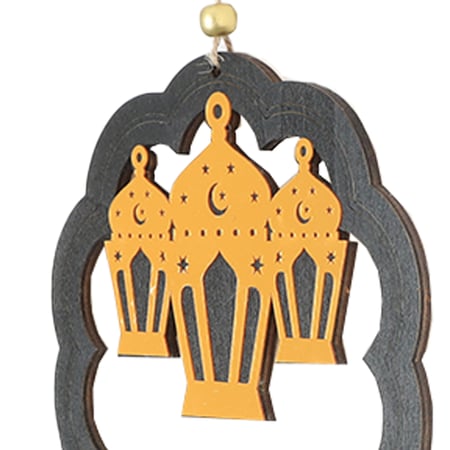 تعليقة فانوس رمضانية بعبارة رمضان مبارك