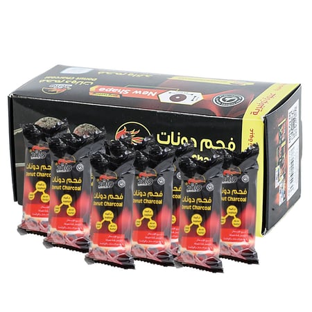 فحم واقد دائري للبخور 40 حبة