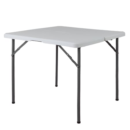 طاولة رحلات قابلة للطي ابيض