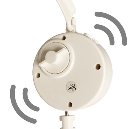 ألعاب سرير موسيقية دوارة للأطفال على شكل طيور جميلة