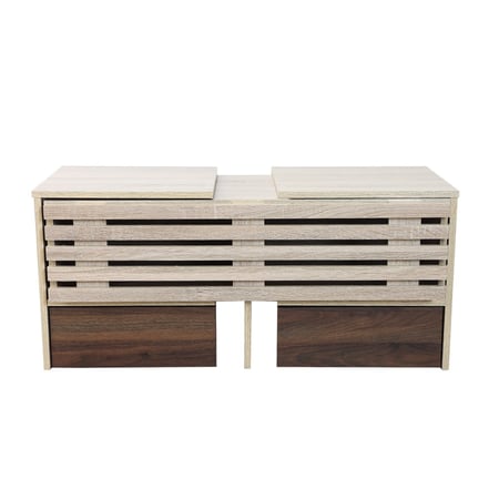 طاولة تلفزيون خشب ماليزي 160 سم , تصميم جميل مع ادراج خشب متحركة  , لو