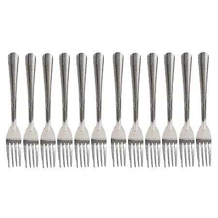 طقم شوك كعك سادة 12قطعة