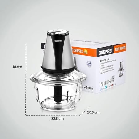 مفرمة خضار جيباس الكهربائية 400 واط