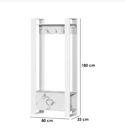 إستاند تعليق للمداخل مع درج تخزين سفلي من الخشب الماليزي الممتاز باللو