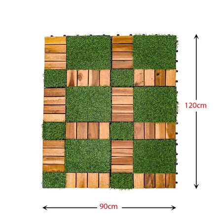 باركية ارضيات - ديكور بلاط عشب وبلاط خشب