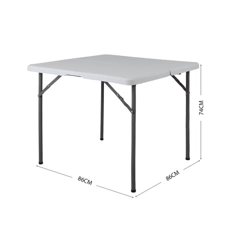 طاولة رحلات قابلة للطي ابيض