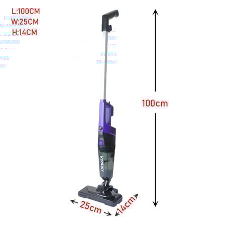 مكنسه كهربائيه كولين 600 واط للتنظيف المتكامل لون بنفسجي