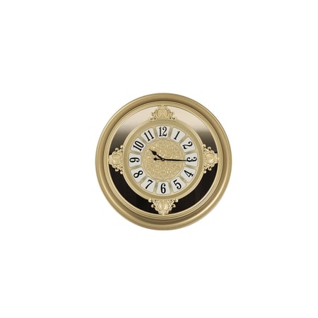 ساعة حائط ذهبي مقاس 76 سم