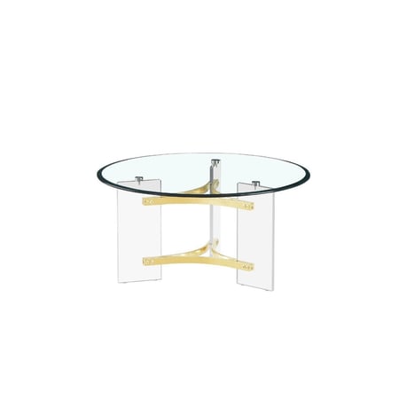 طاولة اكريلك مفرد دائري 90 سم