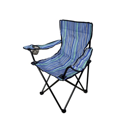 كراسي للرحلات والشاطئ مع حامل أكواب