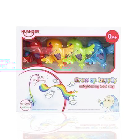 ألعاب سرير موسيقية دوارة للأطفال على شكل طيور جميلة