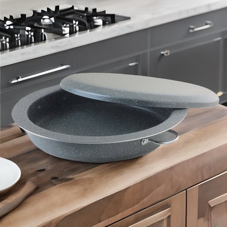 قدور مقلوبة جرانيت غير لاصق 36 سم