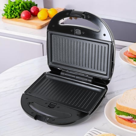 كولن صانعة الساندويتش 4في 1 بقدرة 800 واط جهاز واحد لأشهى الوجبات