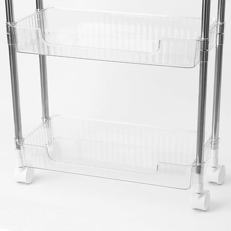 أرفف تنظيم 4 أدوار اكريلك