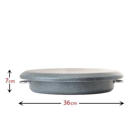 قدور مقلوبة جرانيت غير لاصق 36 سم