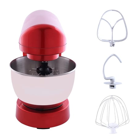 عجانه كهربائية سعة 5 لتر 1000 واط لون أحمر